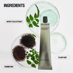 Grown Alchemist Regenerating Moisturizer cream texture swatch reveals silky, smooth application.
