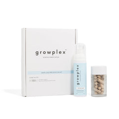 Growplex Vitafoam on the scalp delivers a refreshing, balanced feel.
