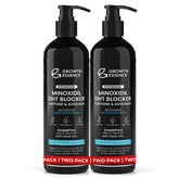 Growth Essence Twopack Thickening Shampoo bottle highlighting daily-use design