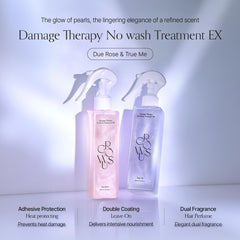GROWUS Damage Therapy leave-in serum for easy, rinse-free styling