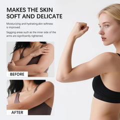 GTVOSY Champagne Lift arm application for smoother-looking skin