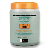Guam Seaweed Mud application on legs for smoother skin and wrap prep.