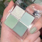 Guantian matte light green eye shadow palette adds fresh color for everyday looks.