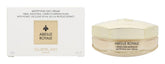 Guerlain Abeille Royale Day Cream jar close-up highlighting premium texture for firmer skin.