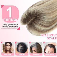 GULALUUK no bangs design offers versatile daily styling.