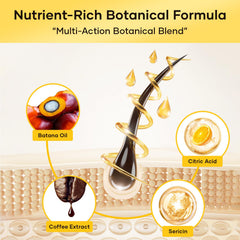 Gulizzmonis Batana Oil application shows easy scalp and hair care.