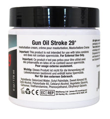 Gun Oil Stroke 29 bottle pour highlights non-greasy, water-based formula.