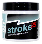 Gun Oil Stroke 29 jar close-up shows thick glide for smooth solo play.