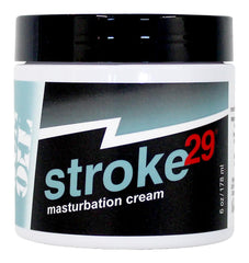 Gun Oil Stroke 29 jar close-up shows thick glide for smooth solo play.