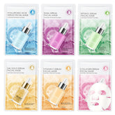 GUOYAOLIFU 24K Gold serum sheet mask for radiant hydration and glow
