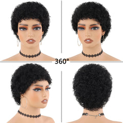 Guree Hair wig close-up curls highlight soft natural texture for realistic styling.