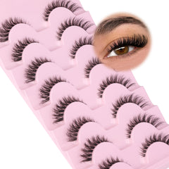 GVEFETIEE 40D lashes with natural look and light weight