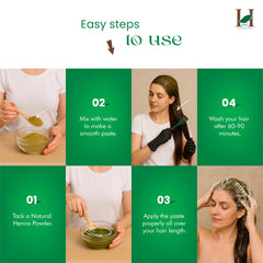 Safe for all ages with natural color potential from H&C henna powder.