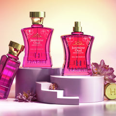 H HABIBI Jasmine Oud Absolute gift box, premium packaging for gifting.