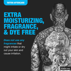 H2Ocean Aquatat apply before, during, or after tattoos for soothing care.