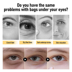 HACIRFE Elegacell applied to the eye area for a refreshed look.