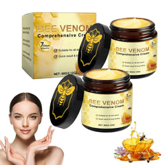 Hadaclub Bee Venom Comprehensive Cream tube close-up for nourished, firmer-looking skin
