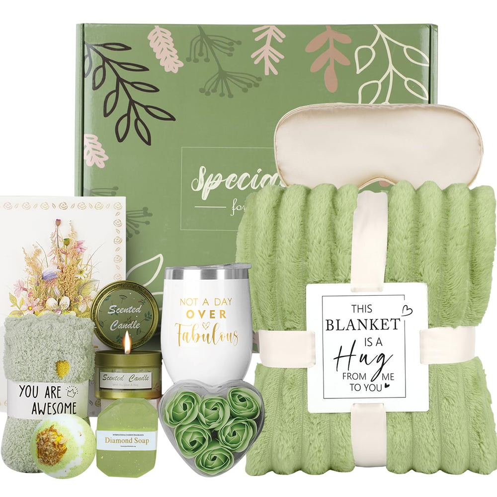 Haibeot blanket gift basket provides cozy warmth for special occasions