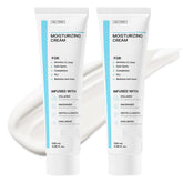 Haigou Youthful Moisturizing Cream packaging displays convenient jar for all-day hydration.