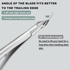 HaimiLiya Cuticle Nippers made of stainless steel for durability.
