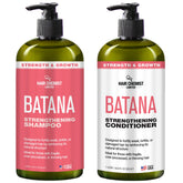 Hair Chemist Batana Strengthening Shampoo bottle shows nutrient-rich formula for stronger hair