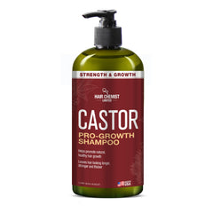 Hair Chemist Castor Pro-Growth Gift Box showcases the 2-PC set