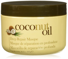 Hair Chemist Coconut Oil Deep Repair Masque 8-ounce bottle ready for moisture infusion and shine