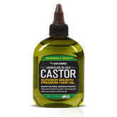 Hair Chemist Superior Growth Jamaican Black Castor Oil bottle shows thicker hair potential
