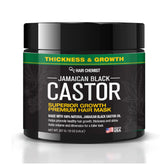 Hair Chemist Superior Growth mask bottle with Jamaican Black Castor Oil for nourishing care