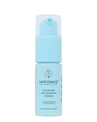 Hair Dance dry shampoo powder with lavender scent refreshing hair on the go