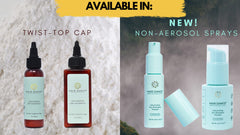 Hair Dance dry shampoo absorbing oils at roots for oil control