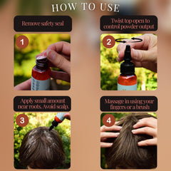 Hair Dance Dry Shampoo Volume Powder lavender-scented bottle offers a calming aroma with hair refresh.