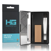 Hair Genetics root touch up compact with integrated mirror for on-the-go coverage.