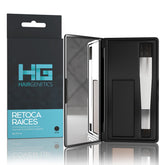 Hair Genetics root touch-up compact with mirror for on-the-go styling and quick gray coverage