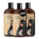 Hair Growth by Jailyne Ojeda conditioner bottle close-up highlighting nourishing formula for thicker hair