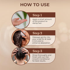 Hair Growth by Jailyne Ojeda scalp-massage shot suggests invigorating care for healthier roots.