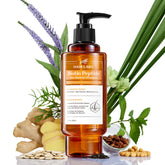 Hair Labs Biotin Peptide Hair Restore Shampoo bottle, sulfate-free formula for gentle cleansing.