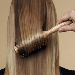 Hair Rituel by Sisley boosts root volume during blow-drying.