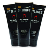 Hair Situation Mr. Active styling glue bottle offers all-day strong hold