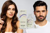 Hair Sugar 2-Deoxy-D-Ribose serum bottle for non-hormonal scalp nourishment and fuller-looking hair.