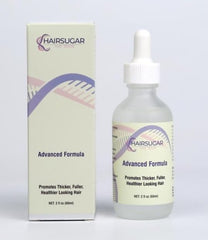 Hair Sugar beard application shot showing non-hormonal care for facial hair.