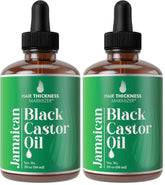 Hair Thickness Maximizer Jamaican Black Castor Oil bottle nourishing thinning hair