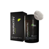 HAIRATIN bottle pour illustrates quick setup for instant volume.