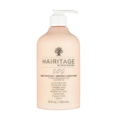 Hairitage Deep Moisture & Restore bottle closeup showing rich hydration for thick hair