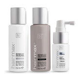 Hairmax Density Shampoo bottle promotes scalp vitality and cleansing.