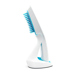 HairMax Ultima12 red light therapy close-up targeting scalp areas.