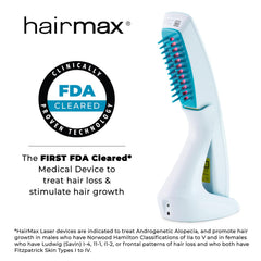 HairMax Ultima12 in a quick 8-minute treatment session for thinning hair.