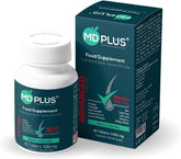 HairMD MD Plus bottle front view showing packaging for hair growth support