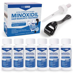 The Hair Regen minoxidil 5% bottle for daily scalp application.