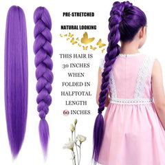 HAITOO soft yaki texture blends naturally with real hair.